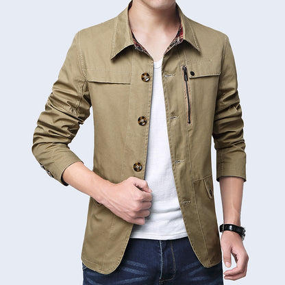 Slim thin jacket for men