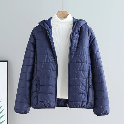 Women's Fashionable Versatile Slimming Cotton-Padded Jacket